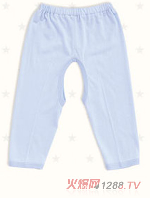 嬰之初悠閑時光單面竹纖維開襠褲