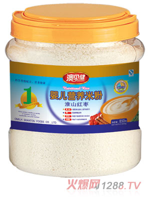 澳貝健淮山紅棗yinge營養(yǎng)米粉