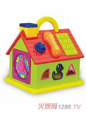 雅培多功能音樂積木屋