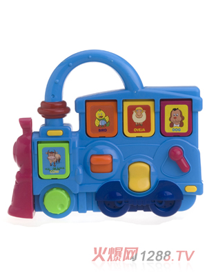 雅培火車識字翻圖