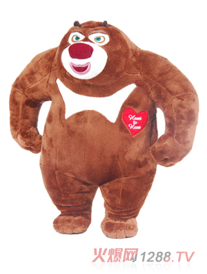 多多堡心跳熊大公仔