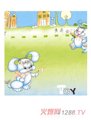 智慧寶貝小白兔防踢被