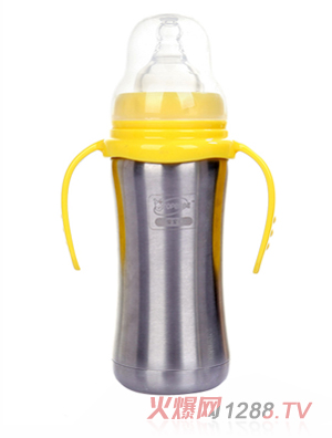 淘寶樂不銹鋼保溫奶瓶180ml