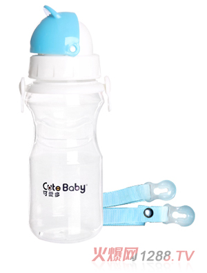 可愛多320ml運(yùn)動吸管水杯