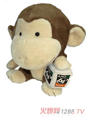 奇異絨毛玩具猴子