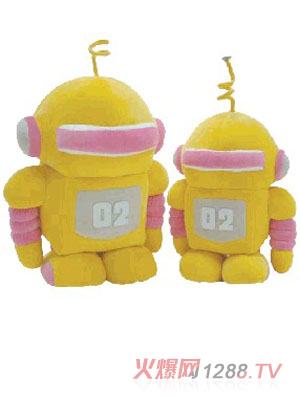 奇異絨毛玩具機(jī)器人