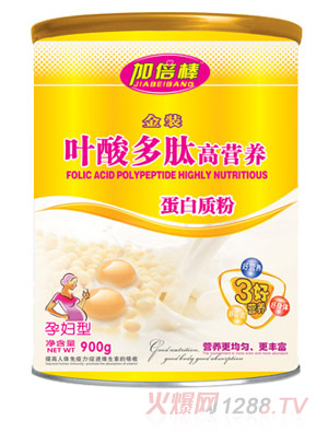 加倍棒葉酸多肽高營(yíng)養(yǎng)蛋白質(zhì)粉