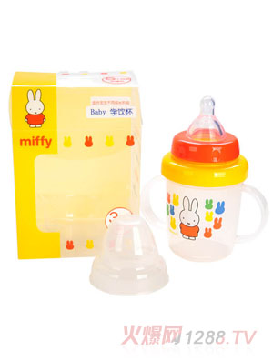 米菲奶嘴水杯