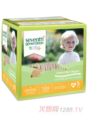 七世代箱裝yinge尿不濕5段