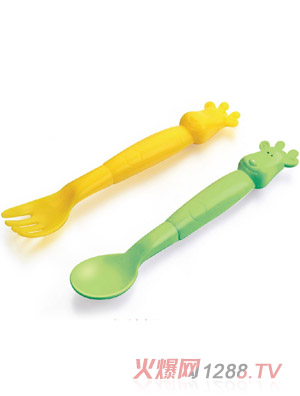 愛樂寶長(zhǎng)頸鹿匙叉套裝