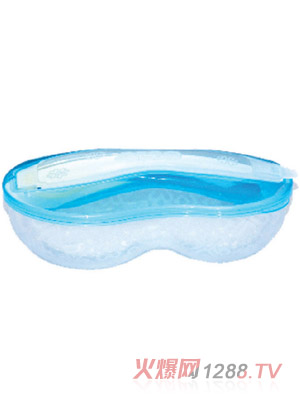 愛樂寶研磨喂食碗藍色