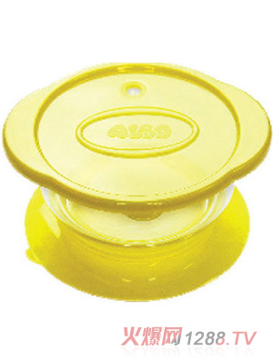 愛(ài)樂(lè)寶雙耳晶透碗黃色