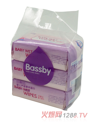 貝斯比yingye蘆薈濕巾80片裝三聯(lián)包（BSH007）