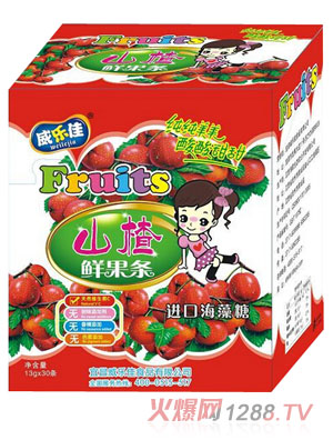 威樂佳鮮果條山楂味