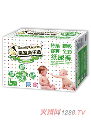 皇室高樂適yingye紙尿褲L碼