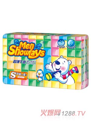 Menshowlays極薄干爽yinge紙尿片S碼