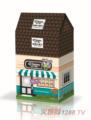 歐必勝yingye屋型餅干（果蔬小饅頭）