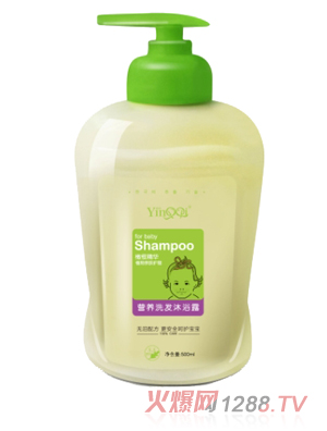小嬰奇yingye營養(yǎng)洗發(fā)沐浴露500ml