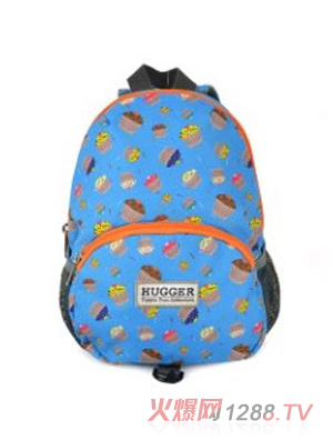 喜格兒卡通樹葉嬰童包藍(lán)色小號(hào)