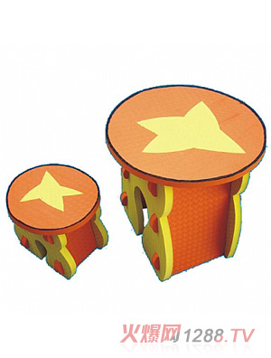 媽貝樂橙子學(xué)習(xí)桌椅