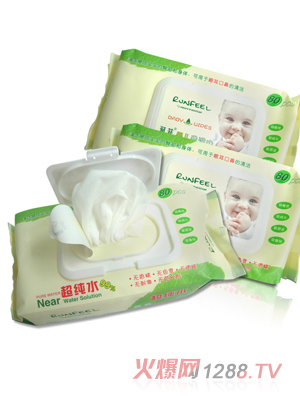 潤菲yinge柔濕巾80片裝