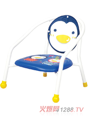 藍(lán)色企鵝快樂兒童椅藍(lán)色