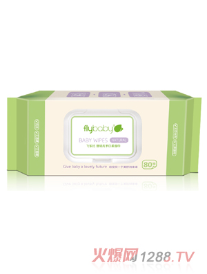 飛樂比yingye手口柔濕巾（80抽帶蓋）