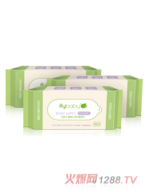 飛樂比yingye手口柔濕巾（80抽×3包）