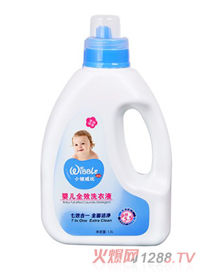 小豬威比yinge全效洗衣液1200ml