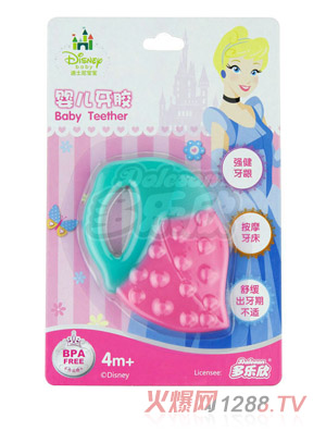 迪士尼寶寶迪士尼公主系列水果型yinge牙膠