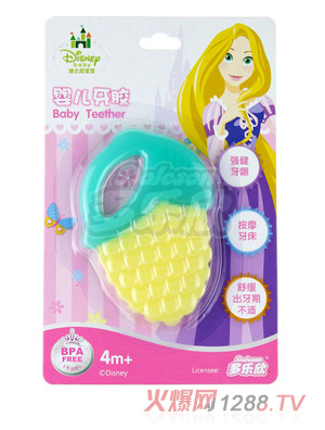 迪士尼寶寶迪士尼公主系列水果型yinge牙膠1