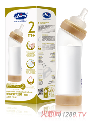 積高防脹氣奶瓶（寬口徑）250ml