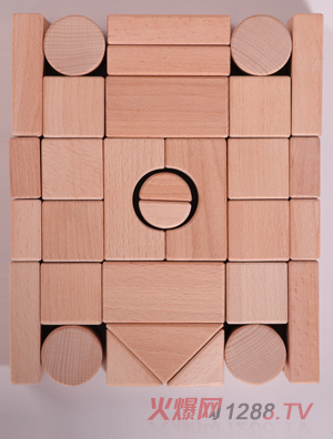 方通原木大積木