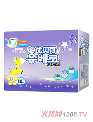 優(yōu)貝可超薄款yinge紙尿褲XL碼