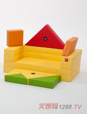 Design Skin房屋型多功能游戲地墊