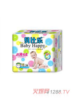 貝比樂超薄棉柔yinge紙尿褲28片