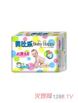 貝比樂超薄棉柔yinge紙尿褲32片