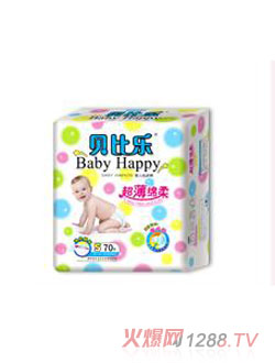 貝比樂超薄棉柔yinge紙尿褲70片