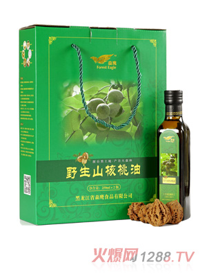 森鷹野生山核桃油250ML禮盒裝