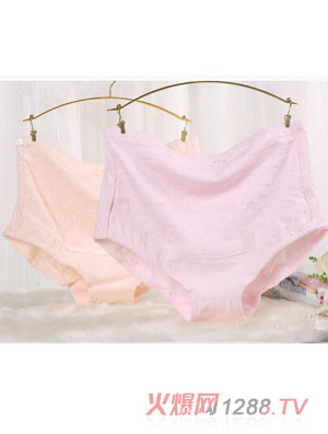 元曼全棉可調(diào)節(jié)托腹內(nèi)褲(兩條包) 膚色