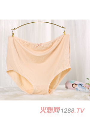 元曼自由自我520綿柔舒適內(nèi)褲(粉黃)