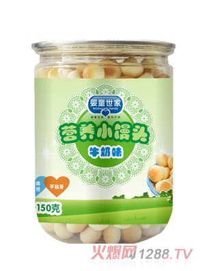 嬰童世家牛奶味營養(yǎng)小饅頭