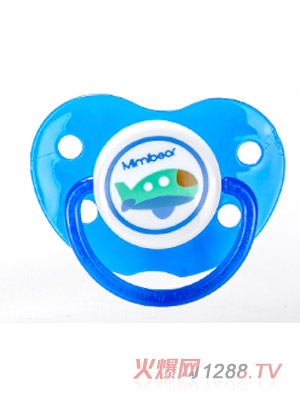 瞇瞇熊拇指型安撫奶嘴藍(lán)色