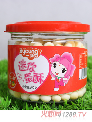 一揚綜合水果味迷你蛋酥80克