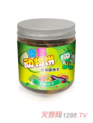 嬰氏奇趣動(dòng)物餅干蔬菜味