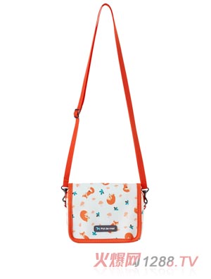 Potdemiel長帶包橙色