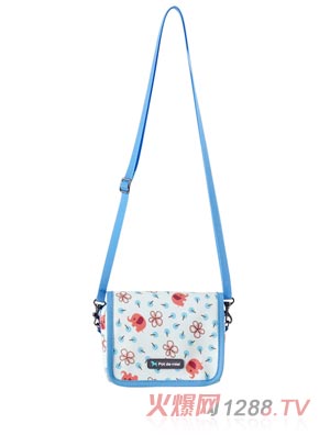 Potdemiel長帶包天藍色