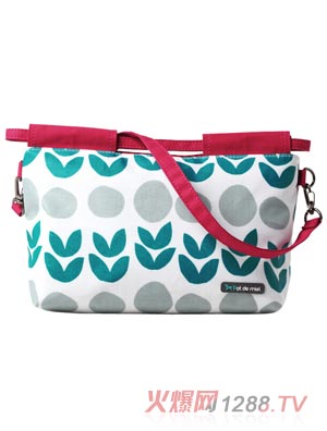 Potdemiel紅色帶袋包