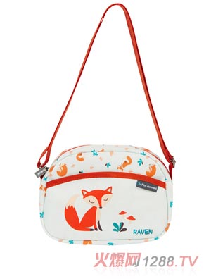 Potdemiel狐貍斜跨包