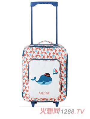 Potdemiel海豚行李箱